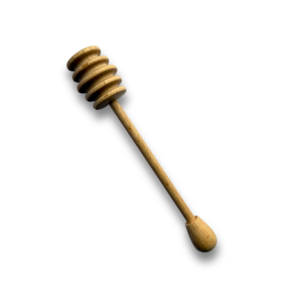 Wooden honey spoon