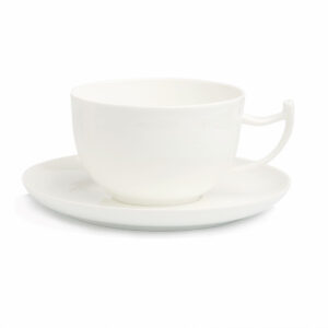 Epsilon porcelain cup and saucer 350ml