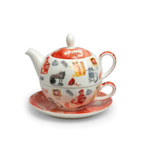 Teapot with cup, T41 KIRA Porcelain