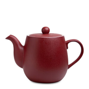 Teapot Dora 1400ml Bordeaux Matt Porcelain