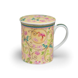 Cup with strainer Emma porcelain