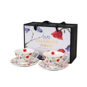 Cup and saucer 2/1 porcelain Angela 250ml