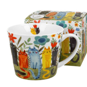 Porcelain mug Cats World 0.6l