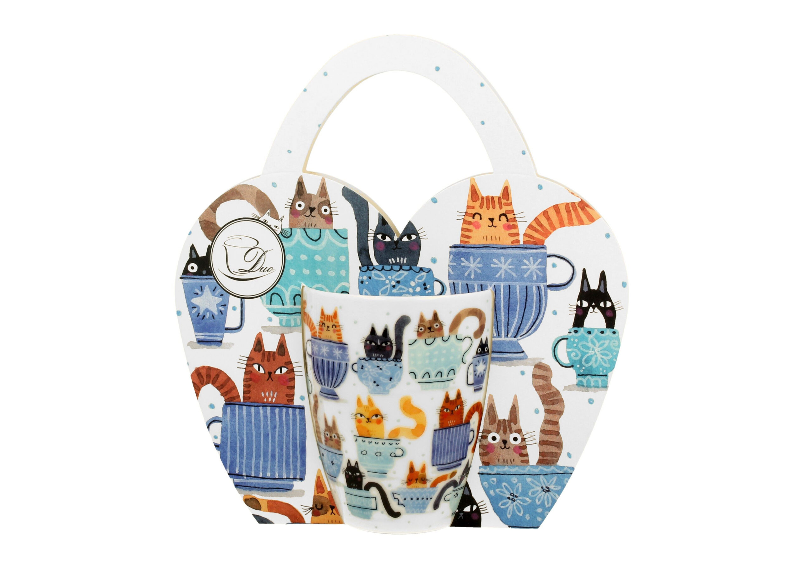 Mug Cats World 0.35l porcelain Mug Cats World 0.35l porcelain