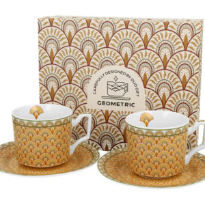 Espresso cups and plates porcelain Solis