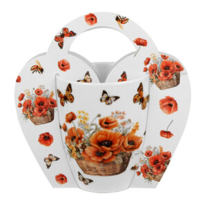 Poppies cup 0.35l porcelain
