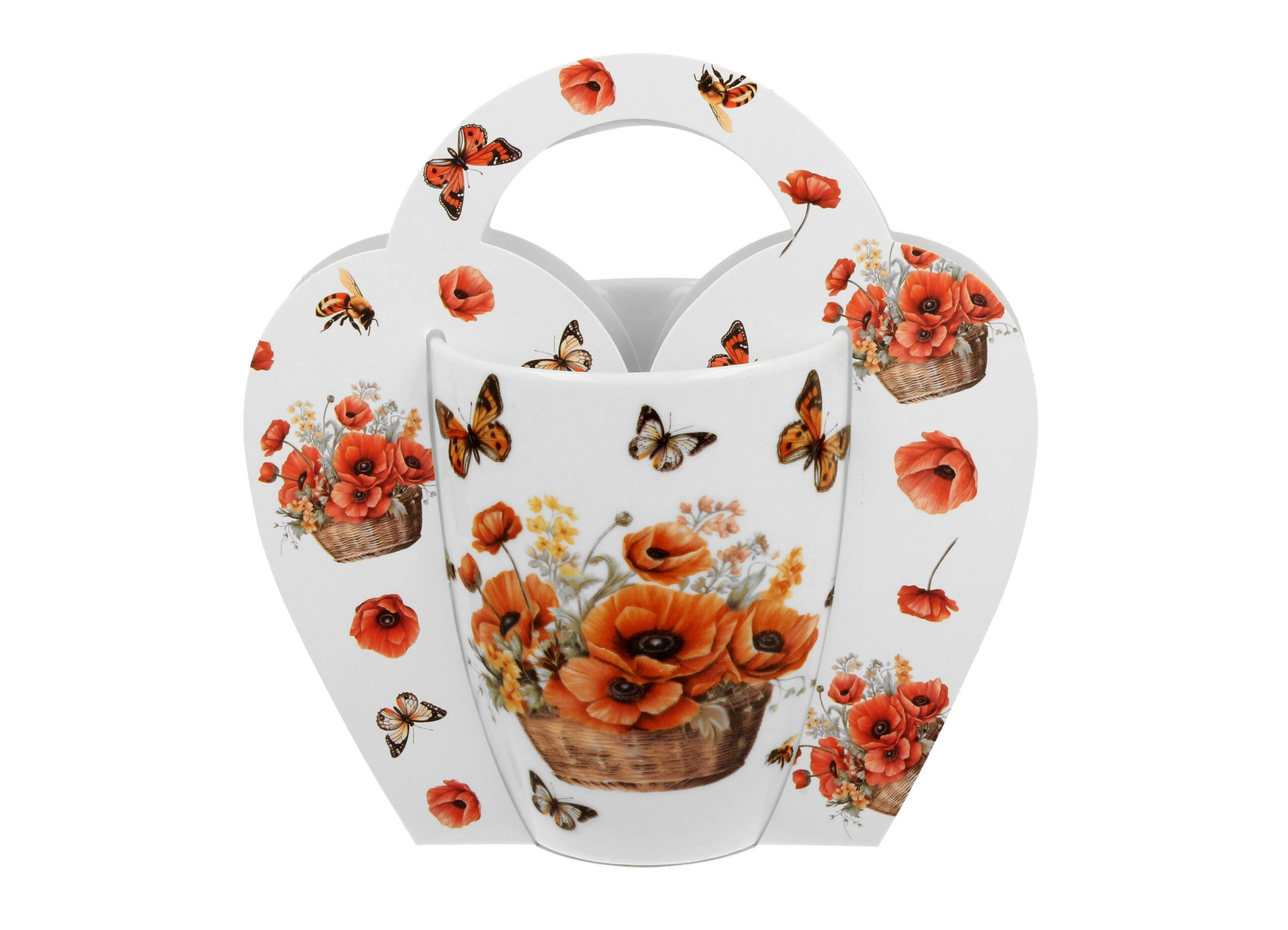 Poppies cup 0.35l porcelain