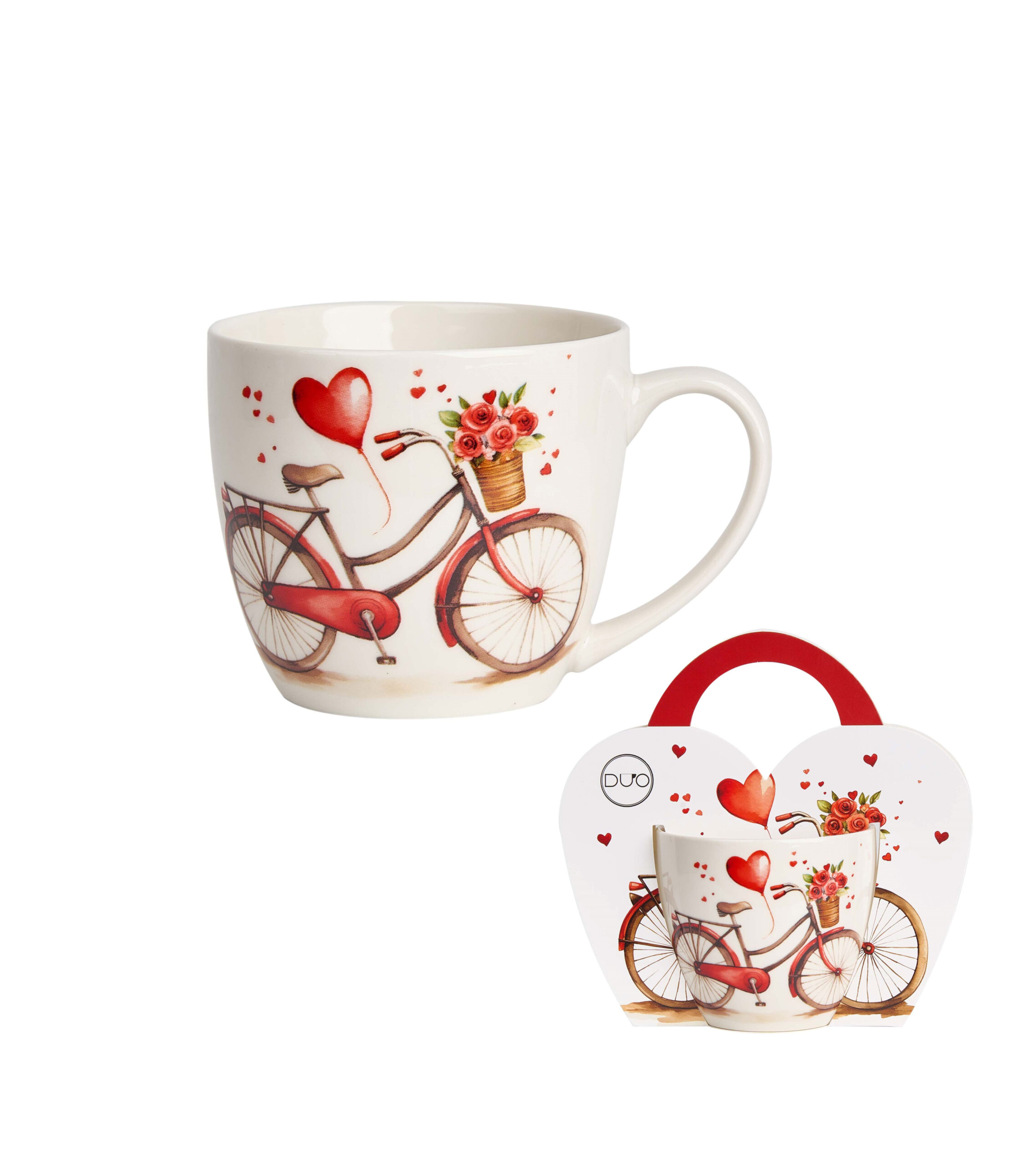 Mug porcelain Bike 460ml Mug porcelain Bike 460ml