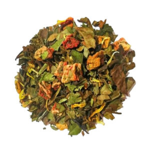 White tea with Strawberry Aloe vera aroma