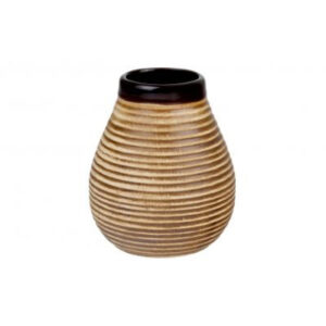 Ceramic flask for mate tea