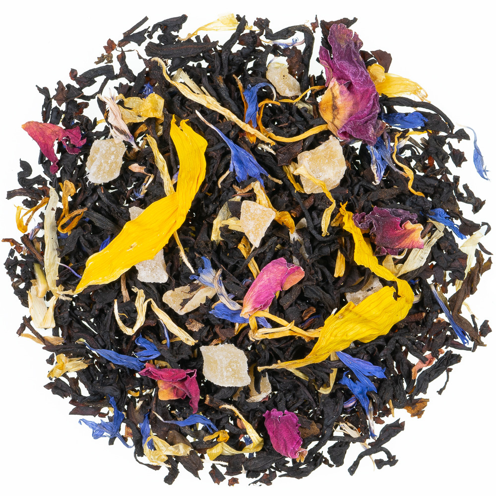 Black tea with the aroma of Sunflowers