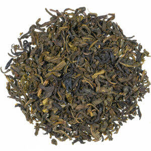 Green tea with the aroma of Jasmin with flowers
