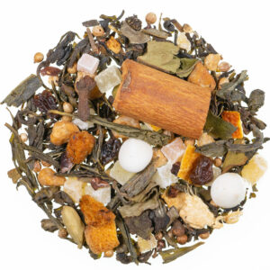Green tea with the aroma of Panforte di Siena
