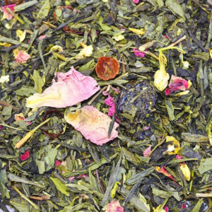 Green tea with Sakura Japanese cherry aroma