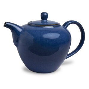 Teapot MATILDA 1.2 L blue porcelain