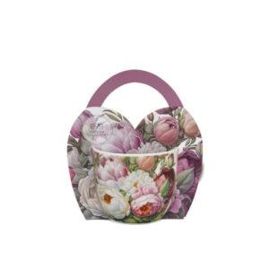 Porcelain cup Peonies 460ml