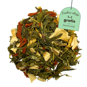 Green tea with Sencha shiitake aroma